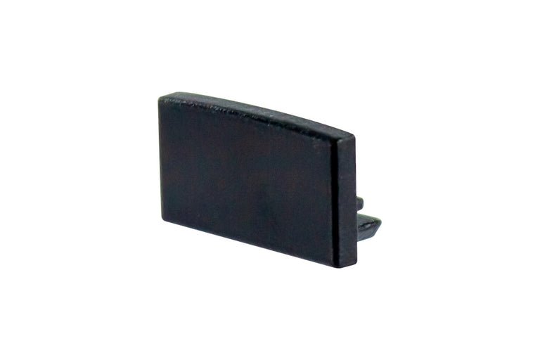 PROFILE ENDCAP WITHOUT CABLE ENTRY BLACK FINISH FOR ILPFS048B AND ILPFS049B