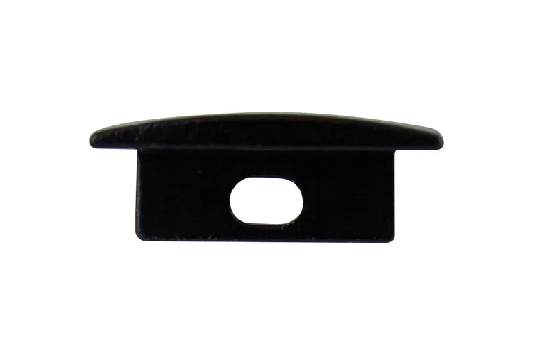 PROFILE ENDCAP WITH CABLE ENTRY BLACK FINISH FOR ILPFR071B AND ILPFR072B