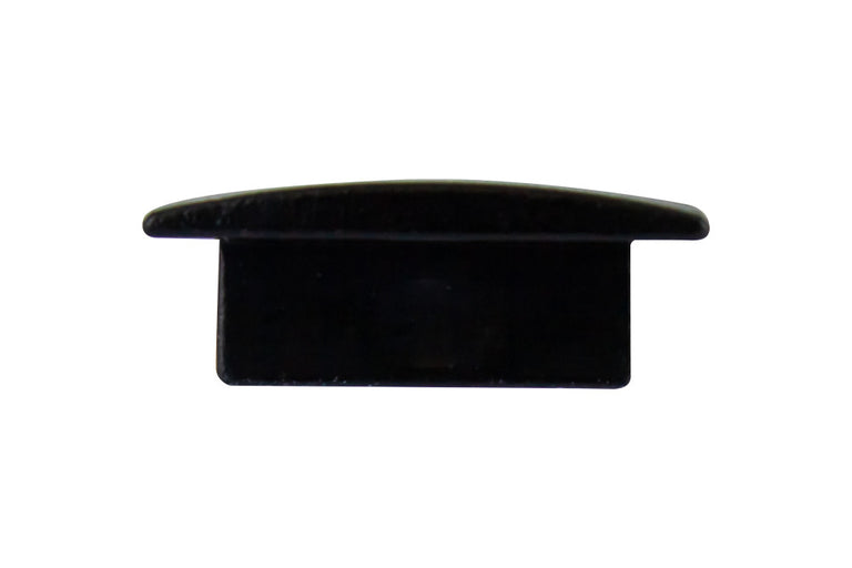 PROFILE ENDCAP WITHOUT CABLE ENTRY BLACK FINISH FOR ILPFR071B AND ILPFR072B