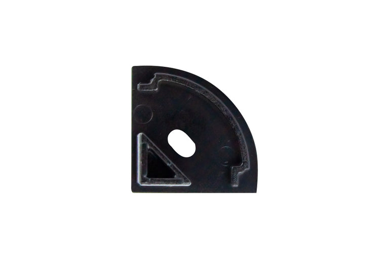 PROFILE ENDCAP WITH CABLE ENTRY BLACK FINISH FOR ILPFC046B AND ILPFC047B
