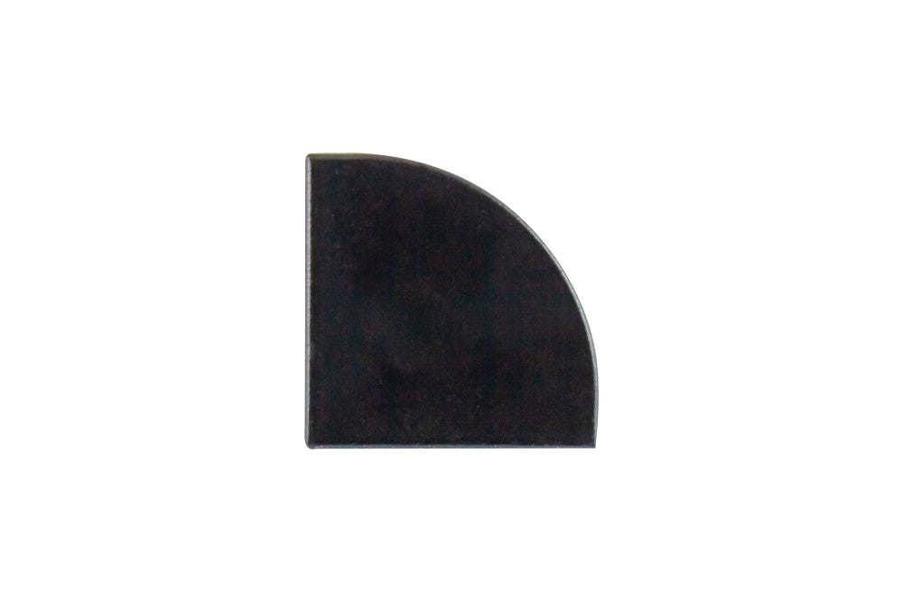 PROFILE ENDCAP WITHOUT CABLE ENTRY BLACK FINISH FOR ILPFC046B AND ILPFC047B
