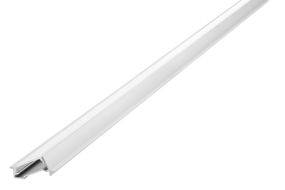 PROFILE ALUMINIUM 70 DEGREE RECESSED 2M FROSTED DIFFUSER INCLUDE 2 ENDCAPS