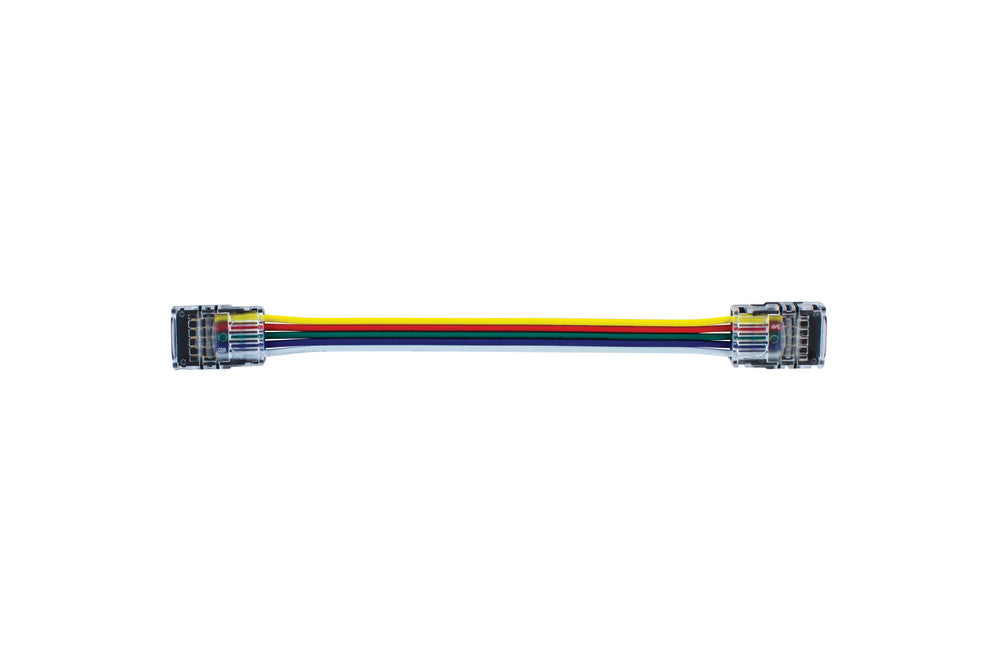 2-WAY CONNECTOR 150MM WIRE 5PACK FOR IP33/IP20 12MM WIDTH RGBW STRIP