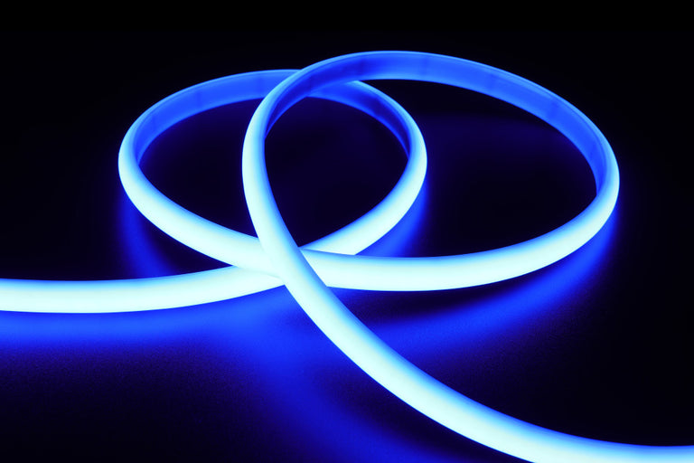 SPOTLESS NEON FLEX LED STRIP IP65 5M BLUE 24V 18W/M 210LED/M 13MM WIDTH 115 BEAM BAG PACK  - (Recommended Driver ILDRCVC053)