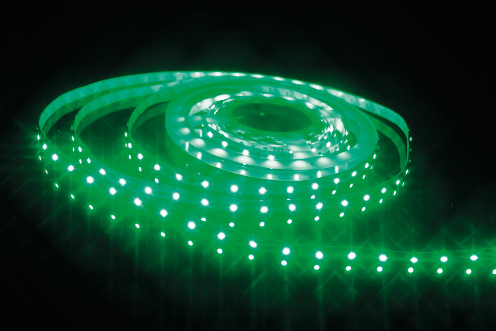 STRIP IP33 5M GREEN 12V 6W/M 60LEDS/M 8MM WIDTH 115 BEAM BOX PACK