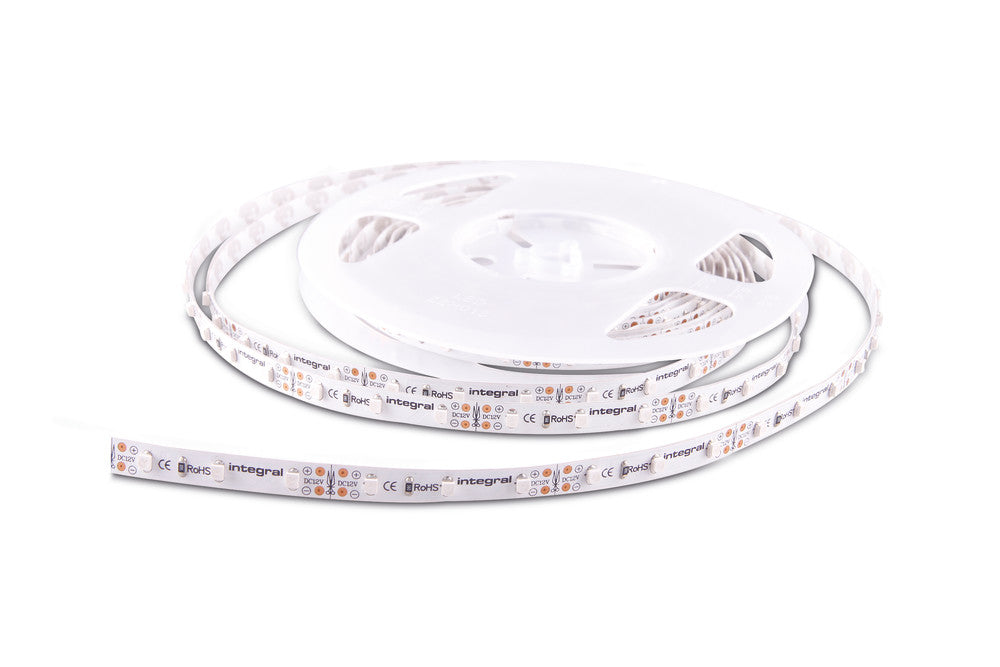 STRIP IP33 5M GREEN 12V 6W/M 60LEDS/M 8MM WIDTH 115 BEAM BOX PACK