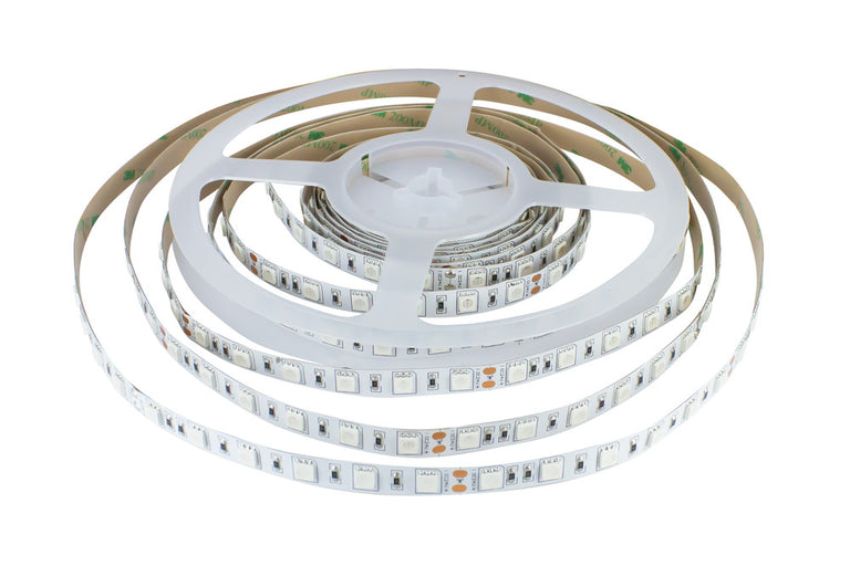 UV STRIP IP20 5M 400-405nm 24V 14.4W/M 60LED/M 10MM WIDTH 115 BEAM BAG PACK -(Recommended Driver ILDRCVA047)