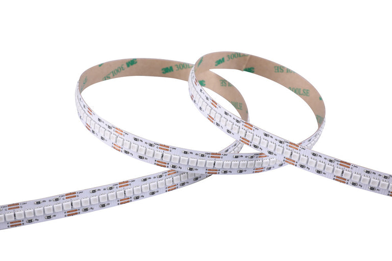 SPOTLESS 5M RGB LED STRIP IP20 24V 14.4W/M 240 LED’S/M 12MM WIDTH 120 BEAM BAG PACK  -(Recommended Driver ILDRCVA048)