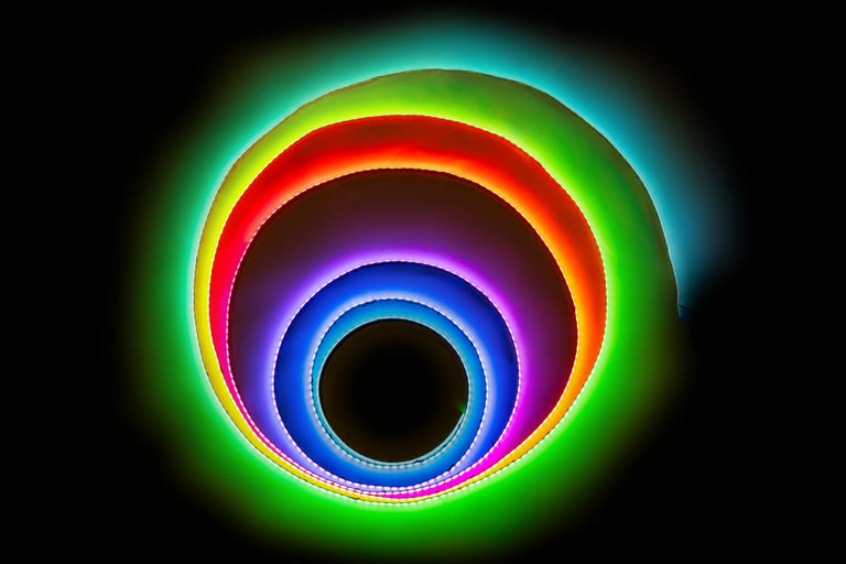 COB HIGH UNIFORMITY PRO STRIP IP20 5M PACK RGB DIGITAL 24V 22W/M 720LED/M 12MM WIDTH BUILT-IN  STEEL LINING -(Recommended driver ILDRCVA060)