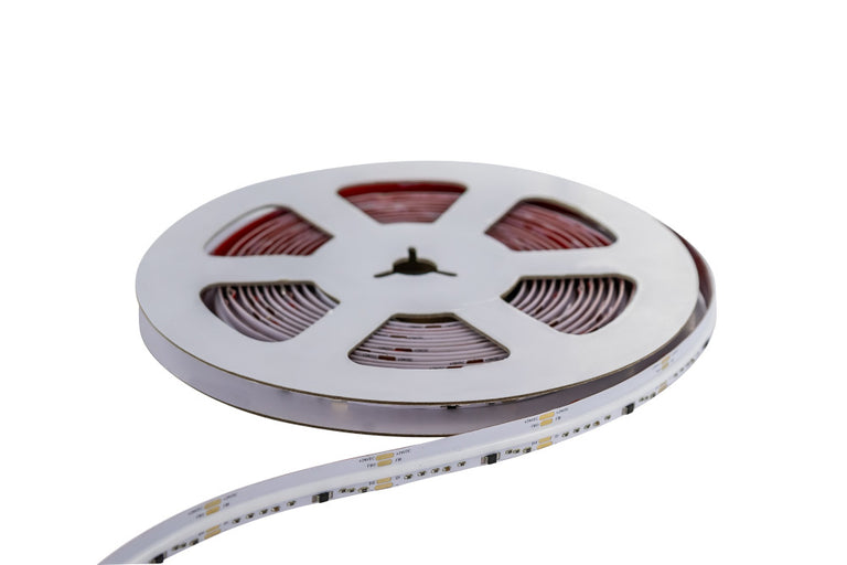COB HIGH UNIFORMITY PRO STRIP IP20 5M PACK RGB DIGITAL 24V 22W/M 720LED/M 12MM WIDTH BUILT-IN  STEEL LINING -(Recommended driver ILDRCVA060)