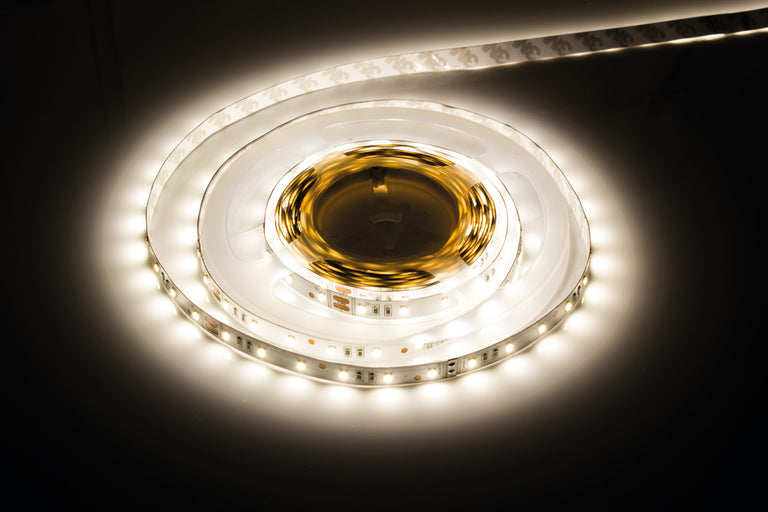 STRIP IP20 5M 4000K 24V 10.5W/M 1050LM/M 60LED/M 10MM WIDTH 115 BEAM CRI90 BAG PACK 10M MAX RUN - (Recommended Driver ILDRCVA047)