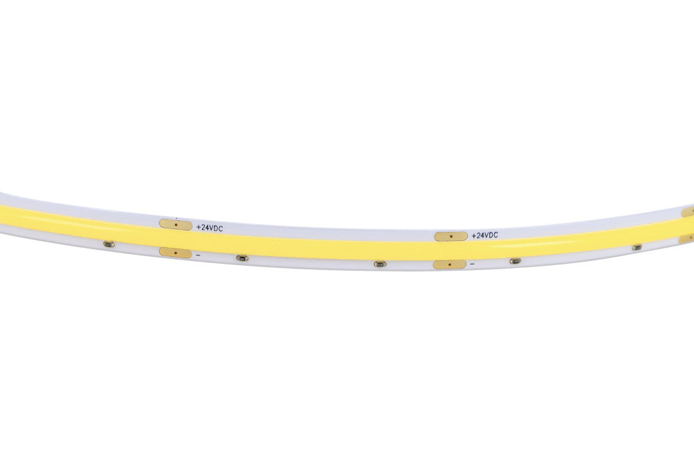 COB HIGH UNIFORMITY+ STRIP IP20 5M PACK 6500K 24V 10W/M 1206LM/M CRI80 480LED/M 8MM WIDTH 115 BEAM -(Recommended driver ILDRCVA047)
