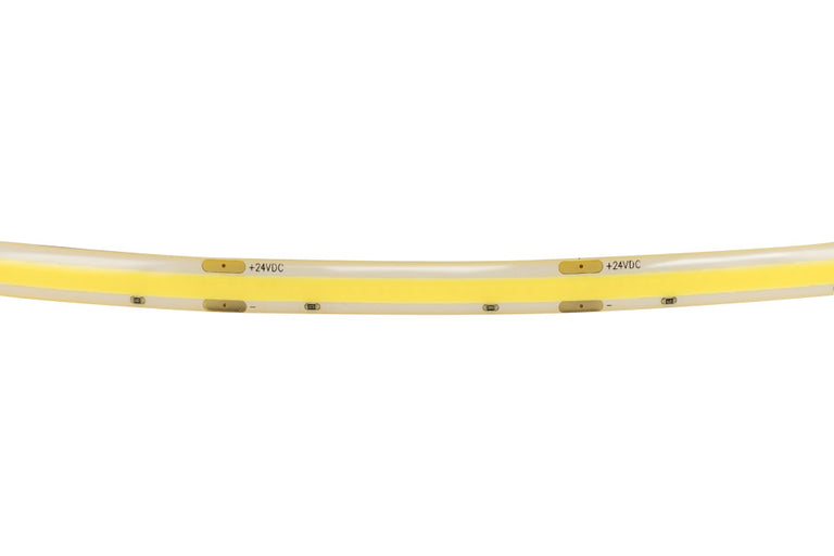 COB HIGH UNIFORMITY PRO STRIP IP65 5M PACK 6500K 24V 10W/M 902LM/M CRI90+ 480LED/M 8MM WIDTH BUILT-IN STEEL LINING -(Recommended driver ILDRCVC052)