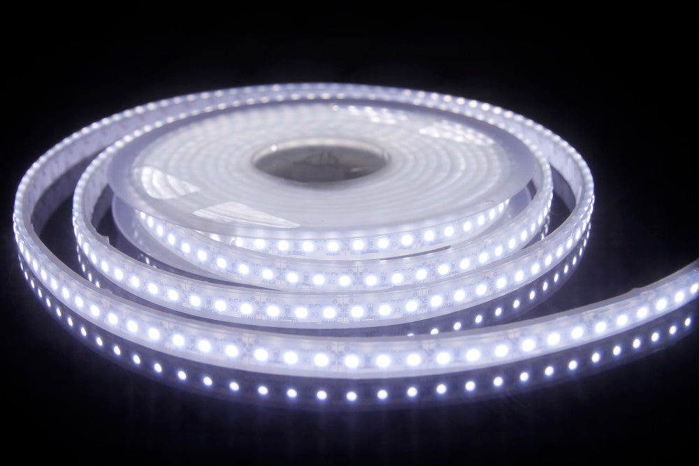 STRIP IP67 5M 6500K 12V 8W/M 620LM/M 120LED/M 10MM WIDTH 115 BEAM BAG PACK - (Recommended Driver ILDRCVA043 or IP67 Driver available)