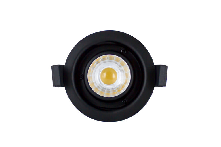 LOW-PROFILE FIRE RATED DOWNLIGHT 70-75MM CUTOUT IP65 510LM 6W 3000K 38 BEAM NON-DIMM 85LM/W NO BEZEL