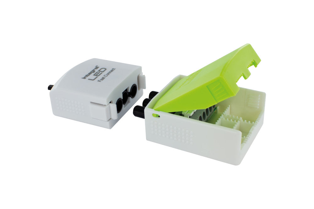 ECOGUARD FIRE RATED DOWNLIGHT FAST CONNECT 65MM CUTOUT IP65 600LM 5W 3000/4000/5000K 38 BEAM DIMMABLE 120LM/W WHITE