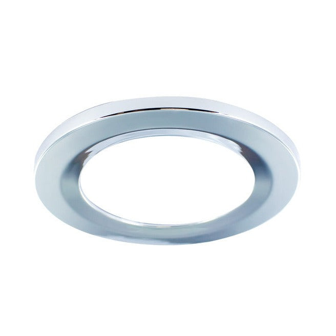 ECOGUARD FIRE RATED DOWNLIGHT BEZEL ACCESSORY - POLISHED CHROME