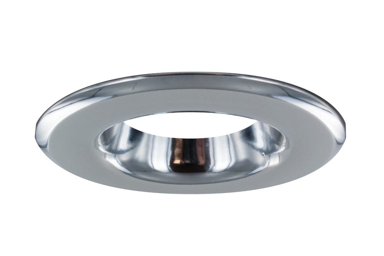 LUXFIRE FIRE RATED DOWNLIGHT POLISHED CHROME BEZEL