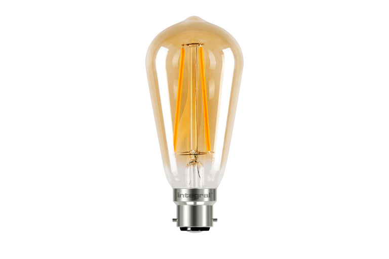 SUNSET ST64 BULB B22 170LM 2.5W 1800K NON-DIMM 300 BEAM AMBER
